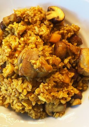 スパイシー★バターチキンカレーピラフ-レシピのメイン写真
