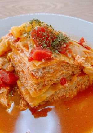 巻かないロールキャベツ-レシピのメイン写真