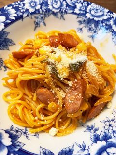 簡単ナポリタン!-レシピのメイン写真