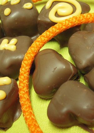胡桃コーヒー生キャラメル　チョコ包み-レシピのメイン写真