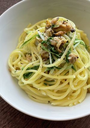 アサリの缶詰パスタ-レシピのメイン写真