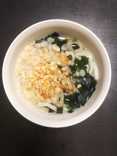 鍋不要!簡単!即席うどん-レシピのメイン写真
