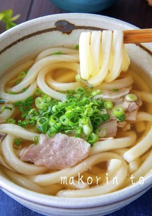 レンジで簡単！肉うどん-レシピのメイン写真