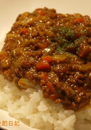白菜の水分でドライカレー-レシピのメイン写真
