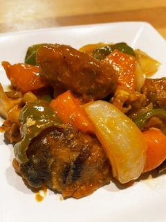 鯖水煮缶で酢豚ならぬ酢鯖!-レシピのメイン写真