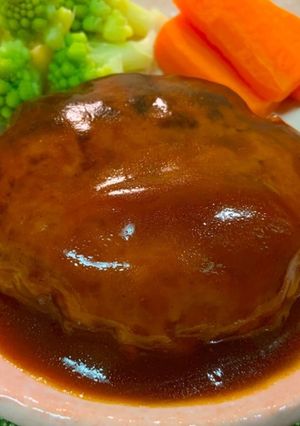 減塩❁ ハンバーグ-レシピのメイン写真
