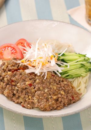 ジャージャー麺風冷やし中華-レシピのメイン写真