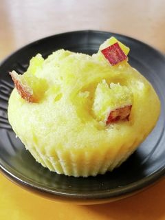 薩摩芋甘煮で卵あり☆HMさつま芋蒸しパン-レシピのメイン写真