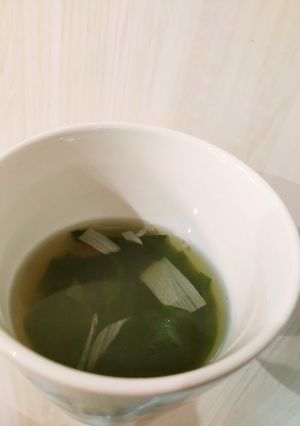 スープポットで★わかめとねぎのスープ-レシピのメイン写真