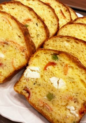 なんでも入れちゃうケークサレ-レシピのメイン写真