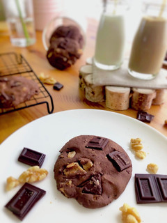 米粉でざくざくチョコナッツクッキー-レシピのメイン写真