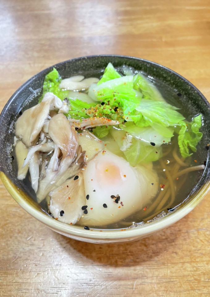 簡単そば-レシピのメイン写真