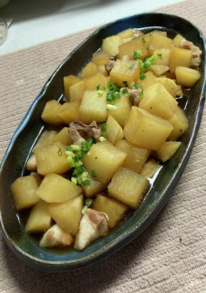簡単！！大根と豚バラの煮付け-レシピのメイン写真