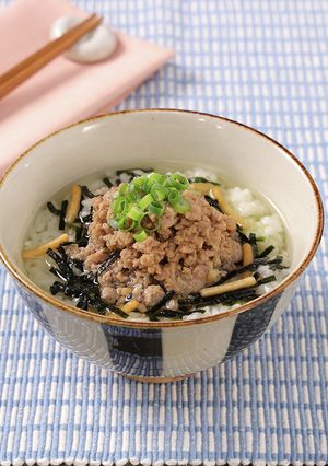 肉味噌茶づけ-レシピのメイン写真