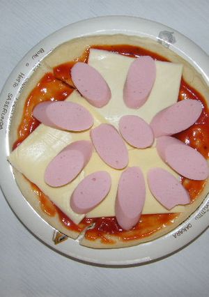 ソーセージピザ-レシピのメイン写真