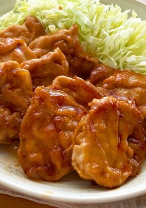 ＊簡単＊豚肉のハニー醤油照り焼き＊-レシピのメイン写真