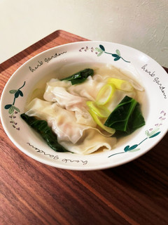 ワンタンスープ-レシピのメイン写真