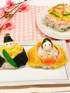 金ごまたっぷり!ひなちらし寿司-レシピのメイン写真