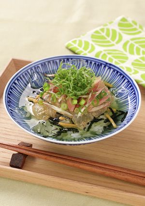 鯛の香味ごまだれ冷やし茶づけ-レシピのメイン写真