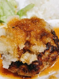 .和風ソースが美味い!おろしハンバーグ.-レシピのメイン写真
