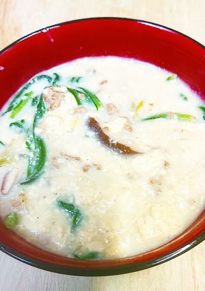 くずし豆腐の牛乳スープ-レシピのメイン写真