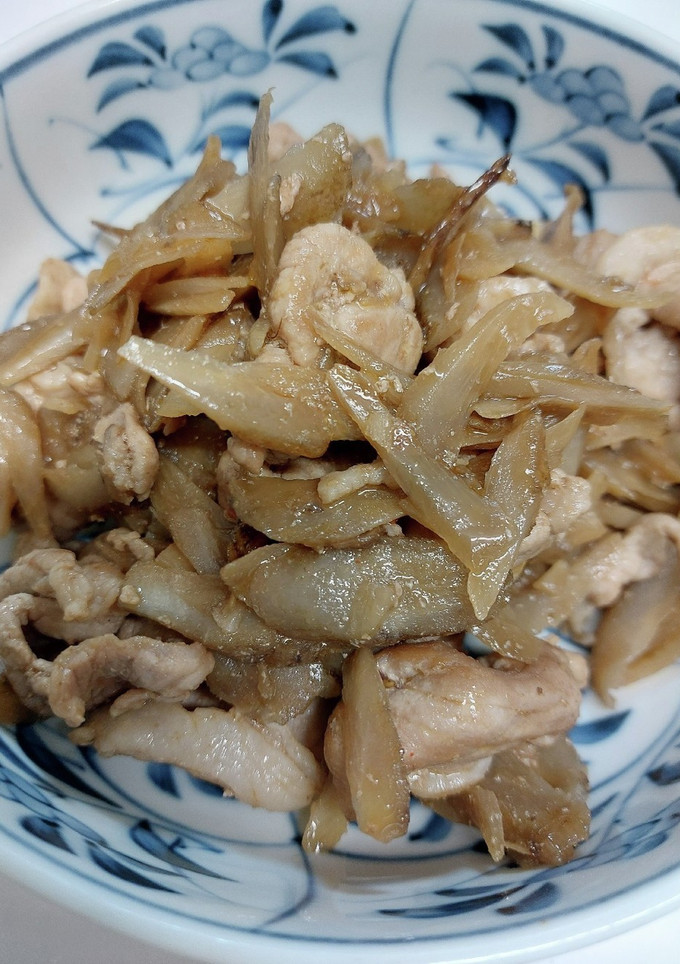 味変！ささがきゴボウと豚肉の炒め物-レシピのメイン写真