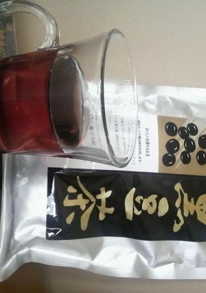 レンジで簡単・黒豆茶☆ダイエットのお供に-レシピのメイン写真