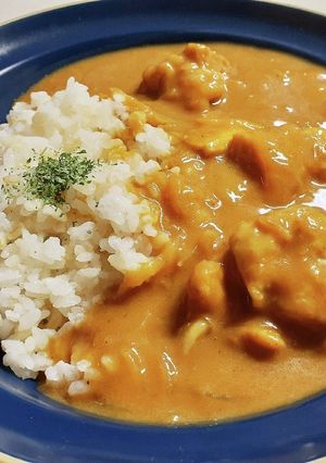 豆乳チキンカレー☆辛口ルウをマイルドに♪-レシピのメイン写真
