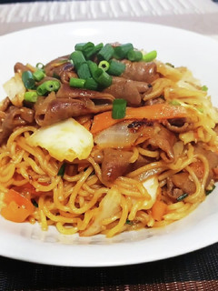 超簡単!味噌ホルモン焼きそば!!-レシピのメイン写真