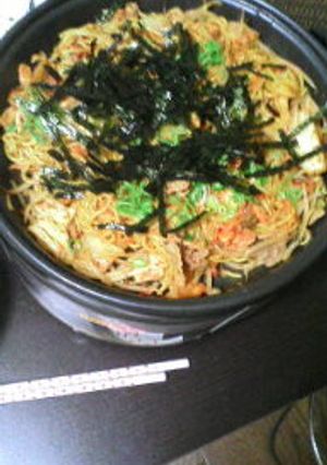キムチ焼きそば-レシピのメイン写真