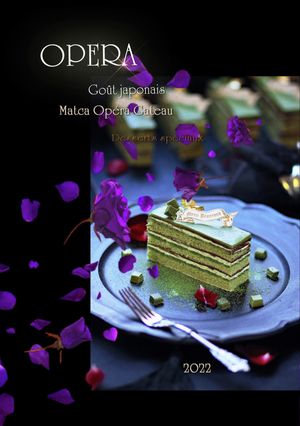 抹茶のオペラ ✬ Le Ｍatcha-レシピのメイン写真