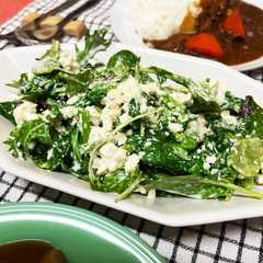 รูปของ 菜花と豆腐のシーザー風サラダ