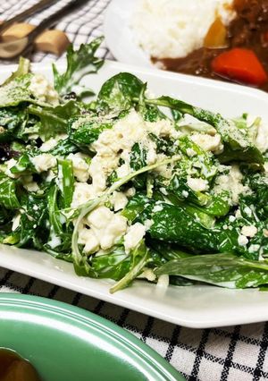 菜花と豆腐のシーザー風サラダ-レシピのメイン写真