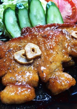 白ごはんが進む【トンテキ】-レシピのメイン写真