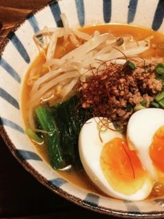 ごま香る野菜たっぷり濃厚本格坦々麺-レシピのメイン写真