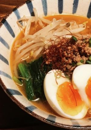 ごま香る野菜たっぷり濃厚本格坦々麺-レシピのメイン写真