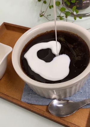レンジで簡単！太らない♪コーヒーゼリー♪-レシピのメイン写真