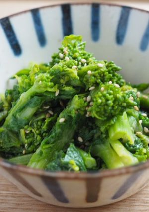 旬の食材でサッと1品！菜の花のナムル-レシピのメイン写真