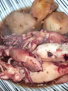 ヒイカと里芋の煮物-レシピのメイン写真
