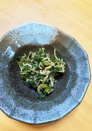 かぶの葉っぱとちりめんじゃこ炒め〜♪-レシピのメイン写真
