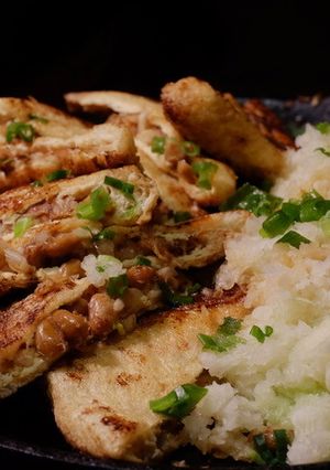 香ばしあぶらあげの納豆詰め-レシピのメイン写真