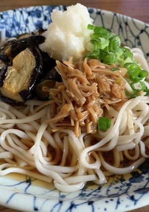 糖質ゼロ麺なめ茸おろしうどん-レシピのメイン写真