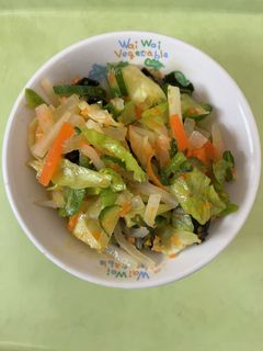 【保育園給食】人参ドレッシングサラダ-レシピのメイン写真