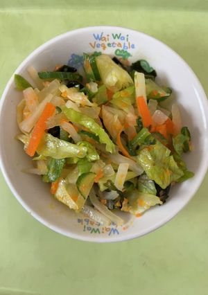 【保育園給食】人参ドレッシングサラダ-レシピのメイン写真