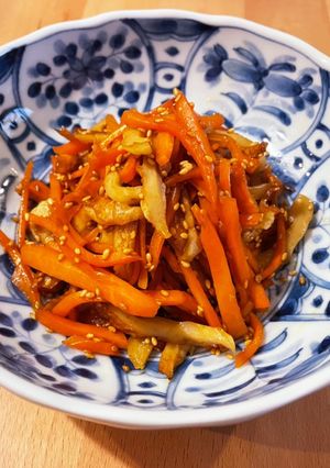 あともう一品☆人参とちくわの金平-レシピのメイン写真