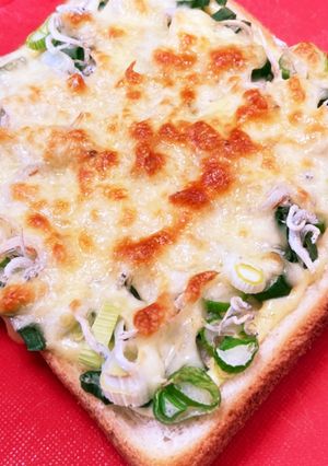 ねぎしらすトースト-レシピのメイン写真