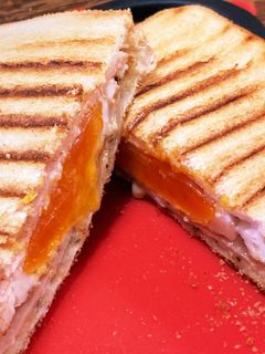 ハムエッグホットサンド-レシピのメイン写真
