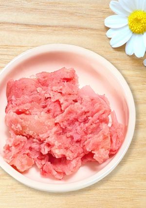 ビーツパウダー入りピンクのポテトサラダ-レシピのメイン写真