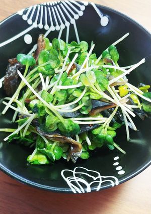 みがきにしんのとばカイワレ大根合え-レシピのメイン写真