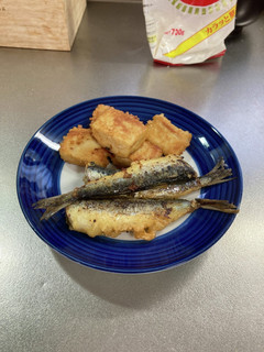 高野豆腐煮を天ぷらにしてみました♪-レシピのメイン写真